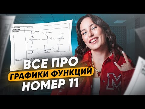 Видео: ГРАФИКИ ФУНКЦИЙ В №11 ОГЭ ПО МАТЕМАТИКЕ / Катя Математичка / ЕГЭLAND