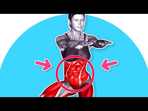 Видео: ➜ Стоячая тренировка, которая сжигает жир как сумасшедшая ➜ Быстрые результаты!