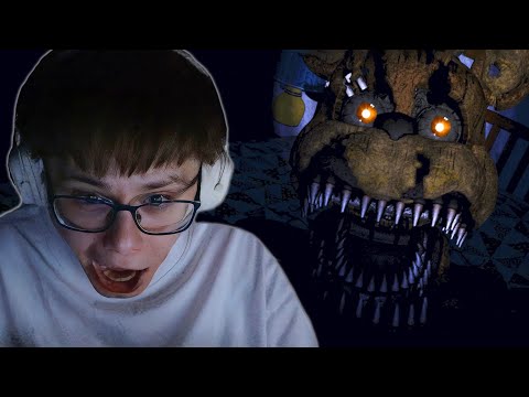 Видео: СОСИСКА ВПЕРВЫЕ ИГРАЕТ В ФНАФ 4 😱 *ОЧЕНЬ СТРАШНО*