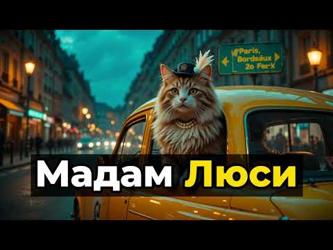 Видео: [Мадам Люси в Париже] – Невероятная Песня о Кошке, Такси и Франции