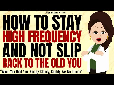 Видео: Как оставаться на высокой частоте и не возвращаться к старому себе ✅Авраам Хикс 2025