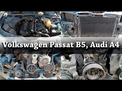 Видео: Volkswagen, Audi 1.6. Как заменить ремень ГРМ и помпу.