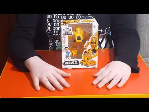 Видео: Распаковка Карботов из 4 сезона. Часть 2. Карбот Кран.