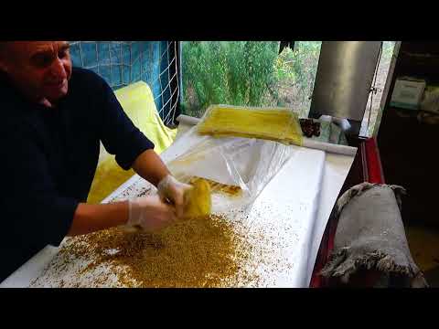 Видео: Салфетки от клеща - прополис - подкормка - забрусный воск