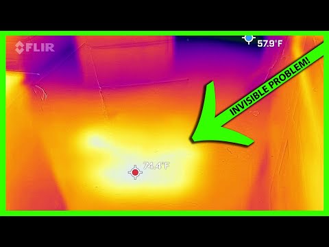 Видео: Как найти утечку воды с помощью тепловизора FLIR ONE Pro!