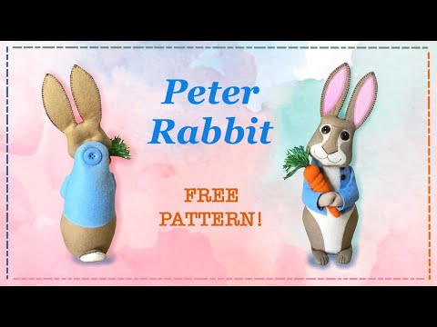 Видео: «Кролик Питер» || Полочная няня || Полное пошаговое руководство и БЕСПЛАТНЫЙ ШАБЛОН!