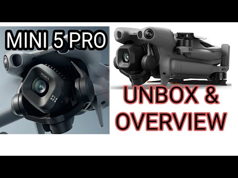 Видео: Dji Mini 5 Pro, распаковка и обзор