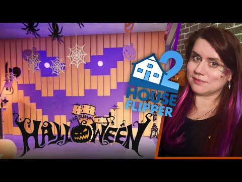 Видео: House Flipper 2 🎃 Уютный ХЭЛЛОУИН! Ремонт старого дома с СЕКРЕТНЫМ бункером 🏚️