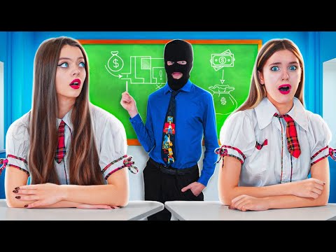 Видео: Преступник Стал Нашим Учителем! Я Влюбилась в Учителя Преступника!