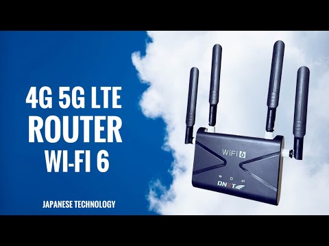 Видео: DNXT 4G 5G LTE Router - огляд та тести роутера Wi-Fi6 з SIM картою