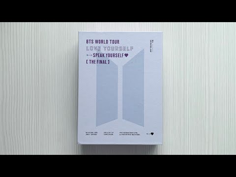 Видео: Распаковка BTS / Unboxing BTS LOVE YOURSELF SPEAK YOURSELF THE FINAL DVD