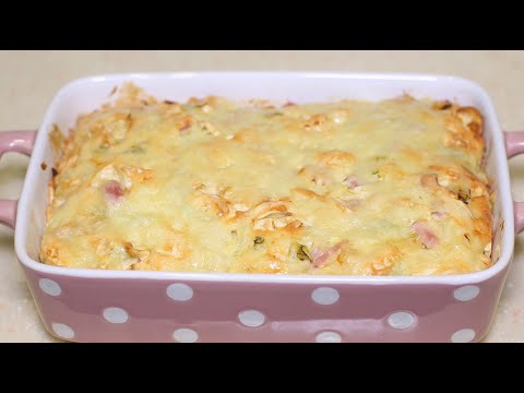 Видео: Пирог-запеканка из лаваша. Готовлю и на ужин и на завтрак.