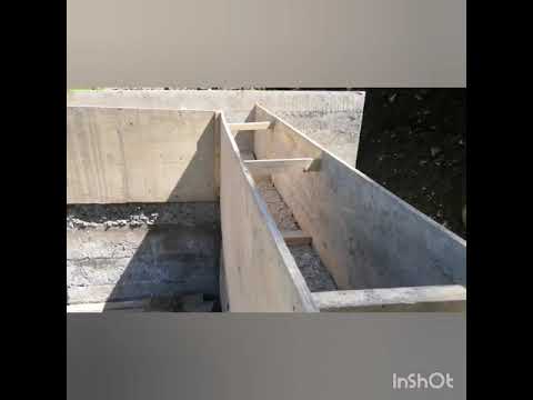Видео: Опилкобетон (арболит) наш метод опалубки.