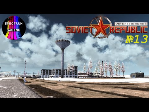 Видео: Workers & Resources: Soviet Republic #13. Строительство пром. зоны ч.2