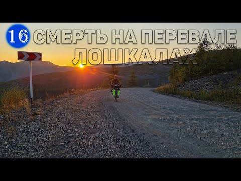 Видео: №16 СМЕРТЬ НА ПЕРЕВАЛЕ ЛОШКАЛАХ! Кто-то сбил птицу! Велопутешествие по Магаданской области