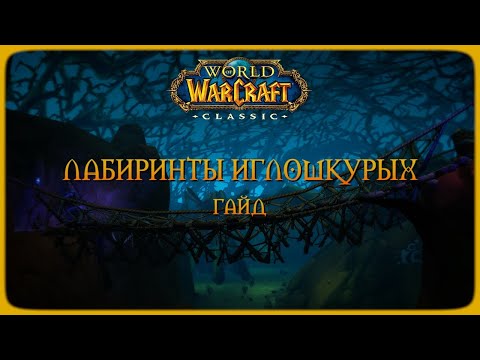 Видео: Wow Classic. Гайд: Лабиринты Иглошкурых.