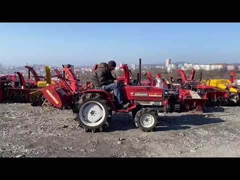 Видео: трактор Shibaura P17F 4WD