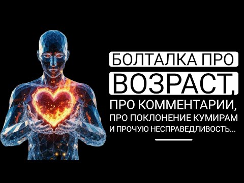 Видео: БОЛТАЛКА про ВОЗРАСТ, про КОММЕНТАРИИ, про ПОКЛОНЕНИЕ КУМИРАМ и ПРОЧУЮ НЕСПРАВЕДЛИВОСТЬ...