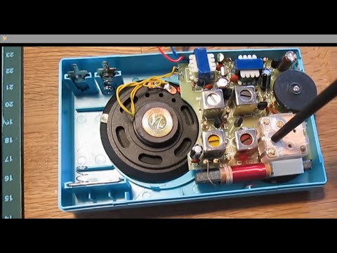 Видео: RNTH-471 AM RX Супергетеродин. Классическая схемотехника из 1970-x. Сборка, настройка и тестирование