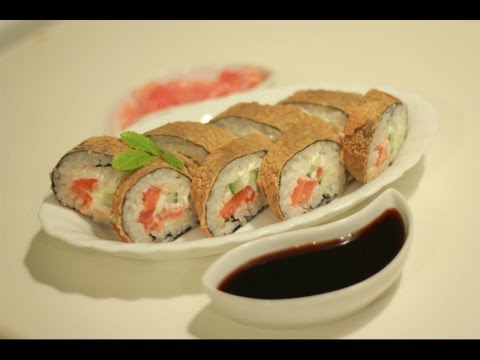 Видео: Горячие роллы. Рецепт роллов в темпуре.