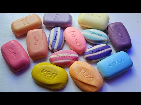 Видео: Dry soap cutting Relax video Carving ASMR Satisfying sounds Резка сухого мыла АСМР  Релакс звуки