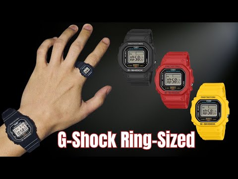 Видео: Casio G-Shock Nano DWN-5600-1, DWN-5600-4 и DWN-5600-9