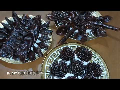 Видео: Սև սալորի պաստեղ և գեղեցիկ ձևավորում։Кислый лаваш из #чернослива.#лаваш.#պաստեղ