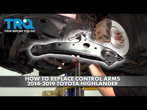 Видео: Как заменить рычаги управления Toyota Highlander 2014-2019