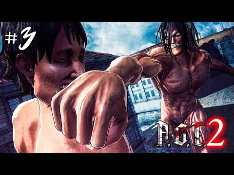 Видео: Attack On Titan 2 Прохождение на русском #3 ► Прохождение игры Атака Титанов 2 на русском