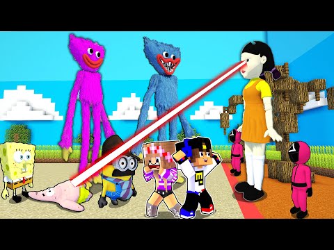 Видео: ХАГГИ ВАГГИ И КУКЛА ИГРА В КАЛЬМАРА Poppy Playtime в МАЙНКРАФТ ! ДЕВУШКА ВИДЕО ТРОЛЛИНГ MINECRAFT