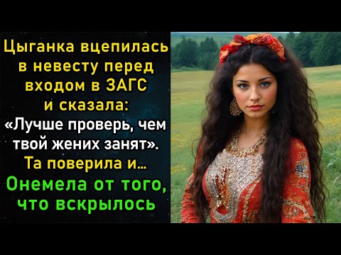 Видео: Прямо у входа в ЗАГС цыганка схватила невесту за руку и сказала проверить жениха. Вовремя!