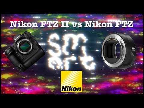 Видео: Распаковка Nikon FTZ II. Сравнение с первой версией переходника под байонет Nikon F