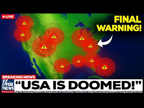 Видео: Ученые в ужасе от того, что под Соединенными Штатами движется нечто ОГРОМНОЕ