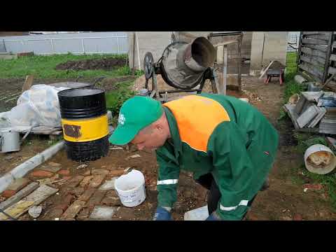 Видео: Правильный замес арболита. Гараж из опилок и щепы!