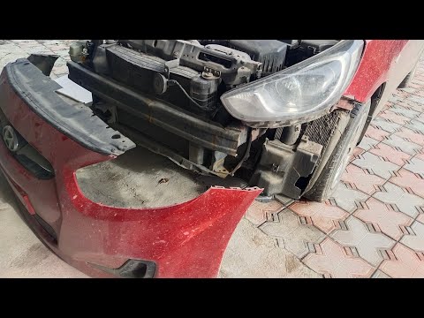 Видео: Как снять передний бампер Hyundai Accent(Hyundai Solaris)
