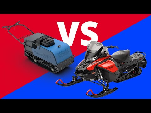 Видео: Мотособака против снегохода: мнение эксперта