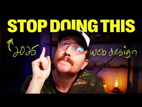 Видео: Если бы мне пришлось открыть бизнес в сфере веб-дизайна в 2025 году... 5 вещей, которые я бы НИКО...