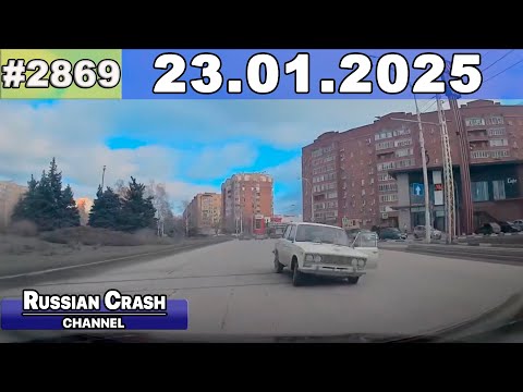 Видео: ДТП. Подборка на видеорегистратор за 23.01.2025 Январь 2025