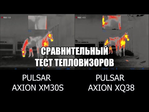 Видео: Сравнительный тест тепловизоров PULSAR Axion XM30S и XQ38