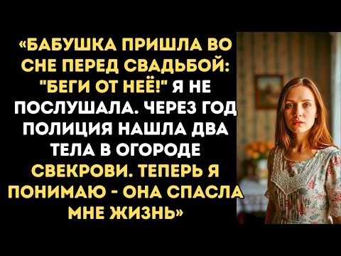 Видео: Перед свадьбой покойная бабушка пришла ко мне во сне. И теперь я боюсь свекровь...