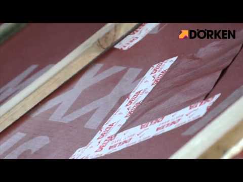 Видео: Монтаж диффузионной мембраны Delta Maxx