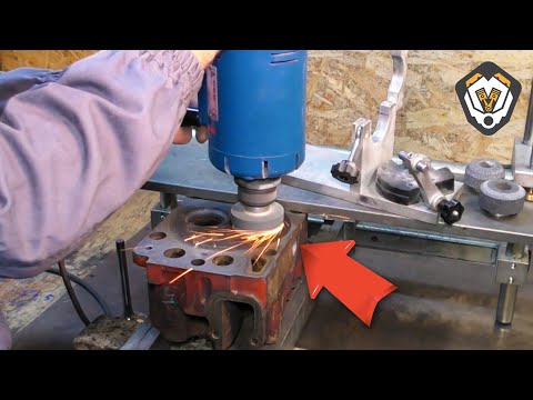 Видео: PEG-10 для обработки седел клапанов с помощью камня | Ремонт ГБЦ