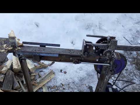 Видео: Реечный дровокол самодельный.Обзор и испытания.часть 4