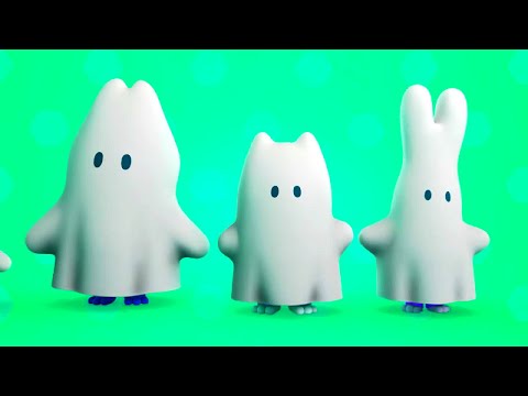 Видео: Цветняшки - Привидение - 2 сезон - Новые серии! - Песни для детей - Сборник