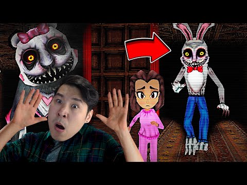 Видео: 😰Тіріліп кеткен ойыншықтар - Mr  Hopp's Playhouse 3✅
