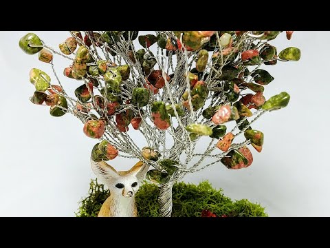 Видео: Дерево счастья Фен шуй из камней Обзор моих работ