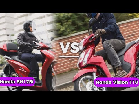 Видео: Honda SH125i против Honda Vision 110 | Какой из них лучше?