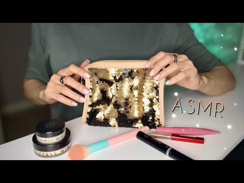 Видео: АСМР,  Что в моей КОСМЕТИЧКЕ, близкий шепот / ASMR gentle whispering
