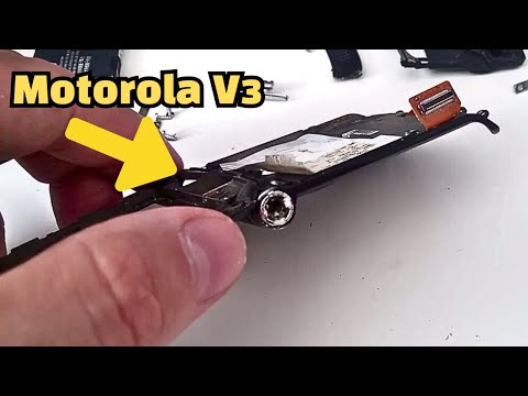 Видео: Разборка / ремонт Motorola v3