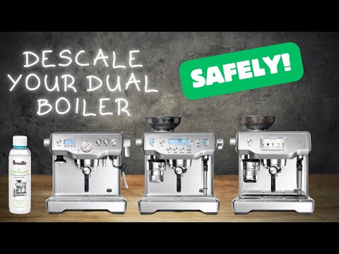 Видео: Как безопасно очистить от накипи ваш Breville Dual Boiler (BES920) и Oracle (BES980,BES990) ПРОЧИ...